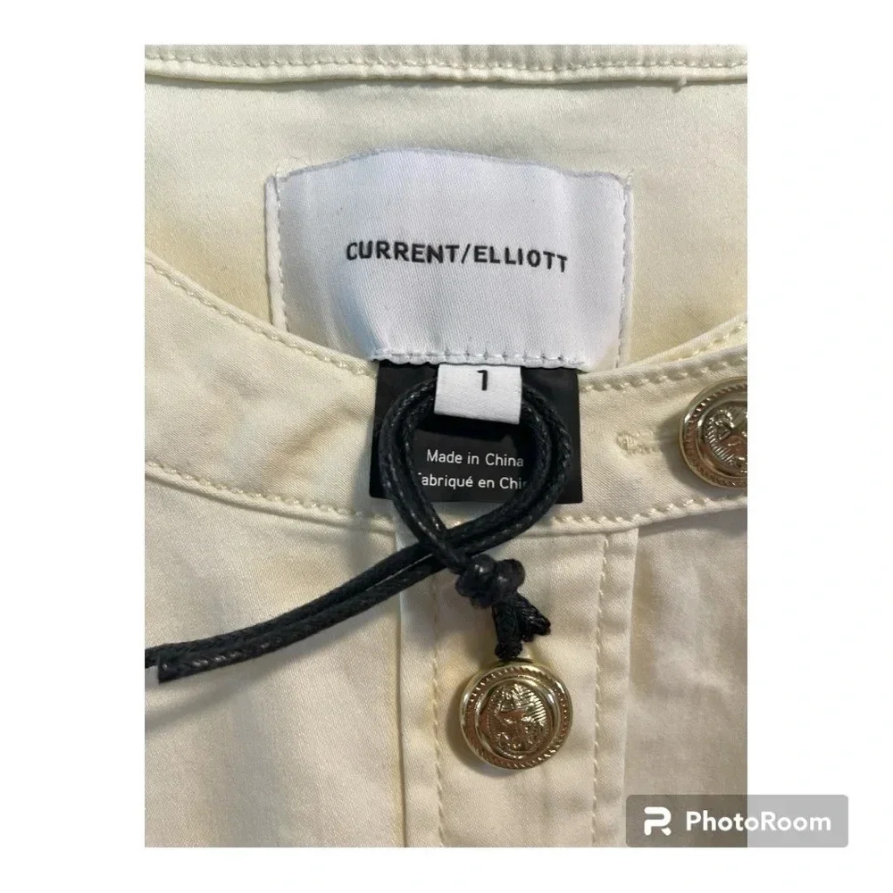 Current/Elliott Button Down Shirt Jacket Exclusiv… - image 4